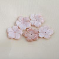 Natural Pink Shell Beads, Flower, DIY, pink [