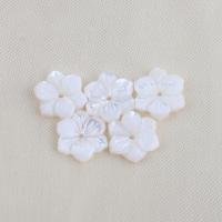 Turbanschnecken Perlen, Blume, DIY, weiß, 10.6x2.1mm, verkauft von PC