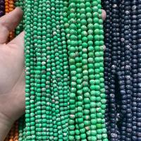 Natürliche grüne Achat Perlen, Grüner Achat, rund, DIY & verschiedene Größen vorhanden, grün, Länge:ca. 38 cm, verkauft von Strang