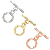 Brass Toggle Clasp, plated, DIY 