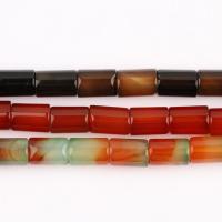 Agate Beads, Red Agate, with Coffee Agate & Malachite Agate, polished, DIY Approx 26.4 cm, Approx 