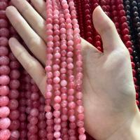 Perles rhodonites, rhodonite, Rond, DIY & normes différentes pour le choix, rouge Environ 38 cm, Vendu par brin