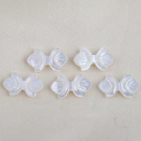 Natural White Shell Beads, Bowknot, DIY, white 