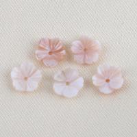Natural Pink Shell Beads, Flower, DIY, pink 