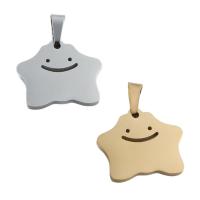 Stainless Steel Pendants, 304 Stainless Steel, plated, DIY Approx 5.5*2.5mm 