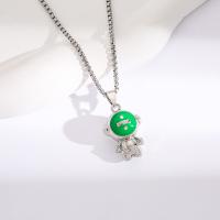 Zinc Alloy Necklace, fashion jewelry & Unisex 60cm 