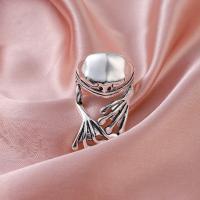 Zinc Alloy Finger Ring, silver color plated, fashion jewelry & Unisex 