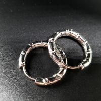 Stainless Steel Huggie Hoop Earring, 304 Stainless Steel, fashion jewelry 20mm 