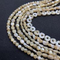 Turbanschnecken Perlen, Unterschiedliche Form zur Auswahl & DIY, Länge:ca. 38 cm, verkauft von Strang
