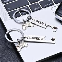 304 Stainless Steel Key Clasp, fashion jewelry Key ring mm,Pendant x50mm [