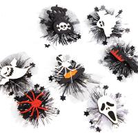 Eisen Haarschnabel, mit Filz & Gaze, Halbhandgefertigt, Design für Halloween & verschiedene Muster für Wahl, verkauft von PC