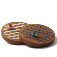 présentoir de bague en bois, Rond, durable, plus de couleurs à choisir Vendu par PC[