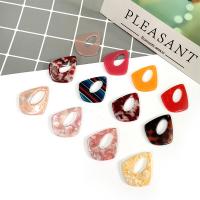 Acrylic Jewelry Pendant, Acetate, Rhombus, DIY [