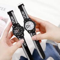 Unisex Wrist Watch, Silicone, with Glass & Zinc Alloy, waterproofless & Chinese movement, Dial mm mm 