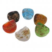 Anillos de Cristal de Murano, Joyería & para mujer, más colores para la opción, Ring inner diameter about 17-19mm, Vendido por UD[