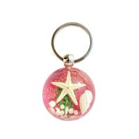 Resin Key Chain, with Zinc Alloy, Unisex 