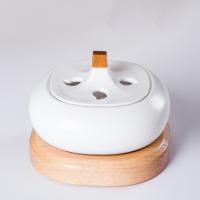 Porcelain Incense Burner, for home and office & time setting thermostat & durable [