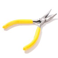Carbon Steel Needle Nose Plier, durable, yellow, 120mm [