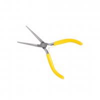 Carbon Steel Needle Nose Plier, durable, yellow, 137mm 