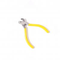 End Cutting Plier, Titanium Steel, durable, yellow, 108mm [