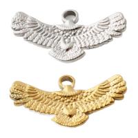 Stainless Steel Animal Pendants, 304 Stainless Steel, eagle, plated, DIY Approx 2.5mm [