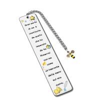 Acier inoxydable Bookmark, Acier inoxydable 304, bijoux de mode, protéger l'environnement, sans nickel, plomb et cadmium, Key chain Vendu par PC