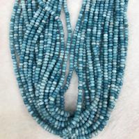 Single Gemstone Beads, Sapphire Sea gemstone, Abacus, DIY, skyblue Approx 38 cm 