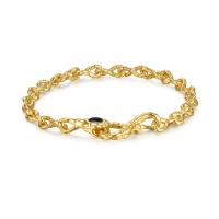 Brass Bracelets, plated, fashion jewelry & for woman Approx 7.2 Inch [