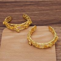 Zinc Alloy Cuff Bangle, plated, vintage & for woman [