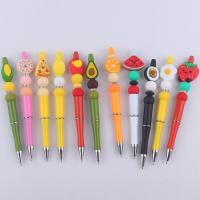 Bolígrafo, Plástico, Fruta, Sostenible, más colores para la opción, 150mm, Vendido por UD