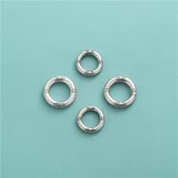 Sterling Silber Linking Ring, 925 Sterling Silber, plattiert, DIY & verschiedene Größen vorhanden, originale Farbe, verkauft von PC[