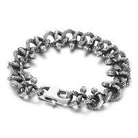 Stainless Steel Chain Bracelets, 316L Stainless Steel, fashion jewelry & for man, 16mm Approx 8.27 Inch [