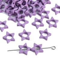 Zinc Alloy Star Beads, painted, DIY Approx 1mm 