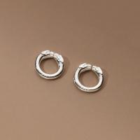 Sterling Silber Linking Ring, 925 Sterling Silber, Antikes Finish, DIY, keine, Diameter 9* Thickness 2.2* Inner diameter 5.5mm, verkauft von PC[