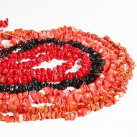 Natural Coral Beads, Nuggets, DIY 6mm Approx 42-45 cm [