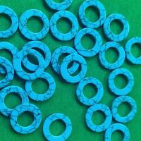Perles en Turquoise synthétiques, Rond, DIY, plus de couleurs à choisir, 16mm, Environ Vendu par sac