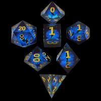 Resin Dice, 7 pieces & multifunctional Dice 22mm [