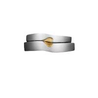 Brass Finger Ring, Heart, plated, adjustable & for couple, US Ring [