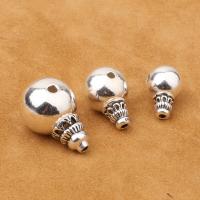 3 Holes Guru Beads, 925 Sterling Silver, DIY 