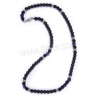 Gemstone Necklaces, Natural Stone, fashion jewelry & Unisex 6mm Inch 