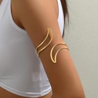Eisen Arm Armangle, goldfarben plattiert, Einstellbar & für Frau, Länge:ca. 80 cm, verkauft von PC
