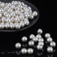 Runde Sterling Silber Perlen, 925 Sterling Silber, plattiert, DIY & verschiedene Größen vorhanden, originale Farbe, verkauft von PC