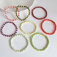 Bracelets acryliques, Acrylique, Style bohème & unisexe, plus de couleurs à choisir Environ 7 pouce, Vendu par PC