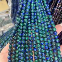 Perle Phenix en lapis Lazuli , phoenix de lapis lazuli, Rond, DIY & normes différentes pour le choix, couleurs mélangées Environ 38 cm, Vendu par brin