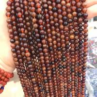 Perles en pierre grenat naturelles, Rond, DIY & normes différentes pour le choix, couleurs mélangées Environ 38 cm, Vendu par brin