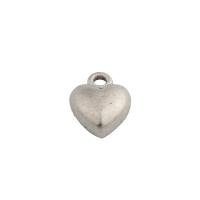 Zinc Alloy Heart Pendants, fashion jewelry & Unisex Approx 1mm 