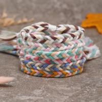 Friendship Bracelets, Cotton Fabric, fashion jewelry & Unisex Bracelet inner .5-6.5cm 