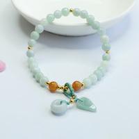 jadéite Bracelet à, jade, bijoux de mode Environ 17 cm, Vendu par PC