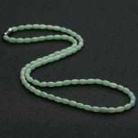 jade collier, bijoux de mode & unisexe Environ 50 cm, Vendu par PC