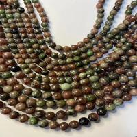 Perles en pierre grenat naturelles, Rond, poli, DIY & normes différentes pour le choix Environ 38 cm, Vendu par brin